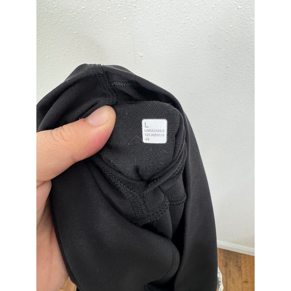 Lululemon Nulu Slim-Fit High-Rise Maxi Skirt Black LW8AOGS Size Large - Picture 9 of 9